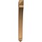 Ekena Millwork Thorton Arts & Crafts Rough Sawn Bracket, Western Red Cedar, 4"W x 32"D x 40"H BKT04X32X40THR03RWR - alternate 2